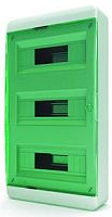 Бокс пластиковый Tekfor ЩРН-П-36 BNZ 40-36-1 (535х290х102мм) IP41 зеленая дверца картинка 